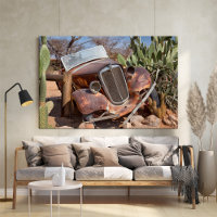 Rustikales Schrottauto in Namibia Solitaire Foto P