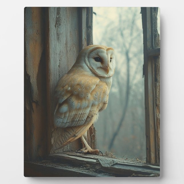 Rustikales Schüssel in der Fensterkunst Fotoplatte (Vorderseite)