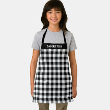 Rustikales Schwarz Buffalo Kariertes Muster