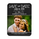 Rustikales Script Chalkboard Hochzeit Black Foto