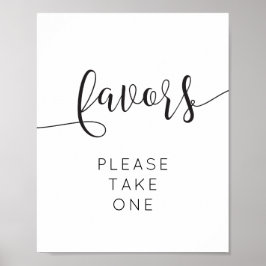 Rustikales Skriptfavorisieren Poster