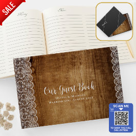 Rustikales Spitzenkonzert mit eigenem Markenauftri Gästebuch