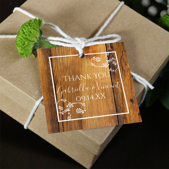 Rustikales Stallholz Geschenkanhänger (Von Creator hochgeladen)