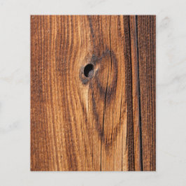 Rustikales Stallholz-Grainy-Buch