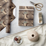 rustikales Stallholz Wildblume Cowboy Western Star Geschenkpapier<br><div class="desc">rustikales Stallholz Wildblume Cowboy Western Star Mode Zubehör. Alte Cowboy Zuhause Dekoration. Western Party Dekoration und Land Hochzeit Party liefert</div>