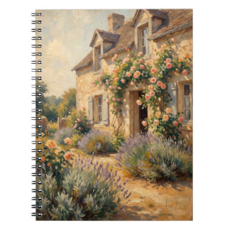 Rustikales Steincottage in der Provence  Notizblock