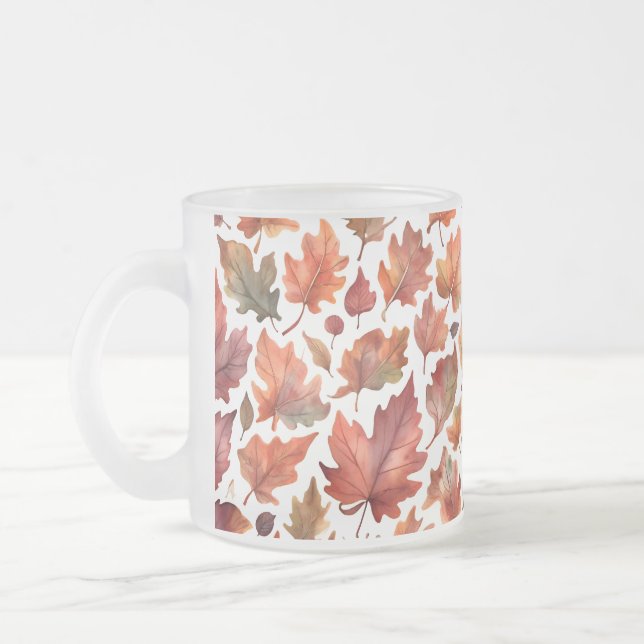 Rustikales Strahlungsmuster-Design Mattglastasse (Links)