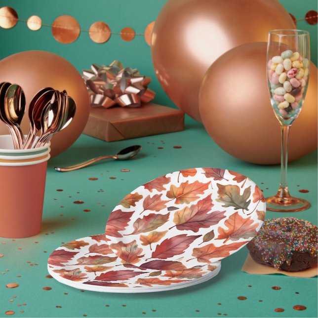 Rustikales Strahlungsmuster-Design Pappteller (Multi)