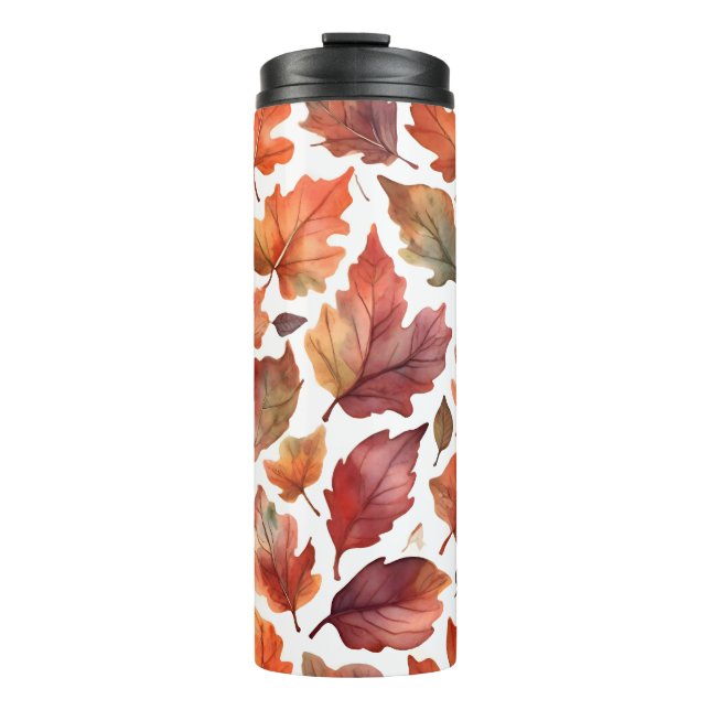 Rustikales Strahlungsmuster-Design Thermosbecher (Vorderseite)