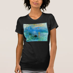 Rustikales, stylisches Blue Sunrise Fischerboot Se T-Shirt