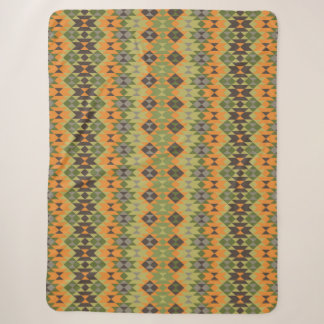 Rustikales südwestliches Navajo-Musterdesign Sherpadecke