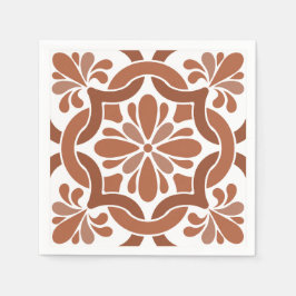 Rustikales toskanisches Hochzeitsgeschirr Serviette