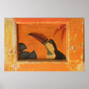 Rustikales Toucan Poster1 Poster