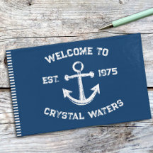 Rustikales Vintages Ankerdesign