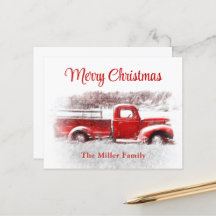 Rustikales Vintages Budget Frohe Weihnachts Red Tr