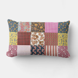 Rustikales Vintages Ländermuster Lendenkissen
