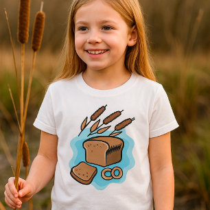 Rustikales Vollkornbrot Farmhouse-Essen T-Shirt