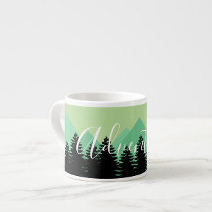 Rustikales Wald & Bergabenteuer Espressotasse