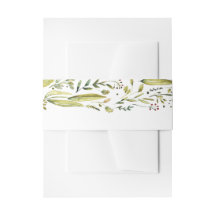 Rustikales Wald | Gartenkranz Wasserfarbenhochzeit