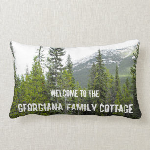 Rustikales Wald-und Lendenkissen