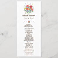 Rustikales Wasserfarbenspiel Wilde Blume