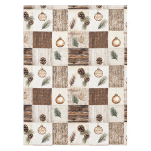 Rustikales Weihnachten Tischdecke