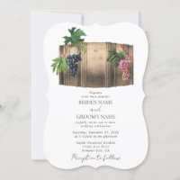 Rustikales Weinkeller Weinkeller Weinberg Hochzeit
