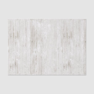 Rustikales Weißholz Seidenpapier