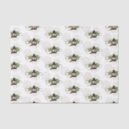 Rustikales Weißzunge Laternengewebe Seidenpapier