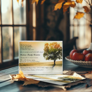 Rustikales Wiedersehen Seeblick  Party Einladung