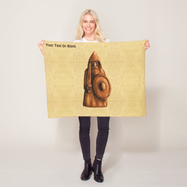 Rustikales Wiking Fleecedecke (Beispiel)