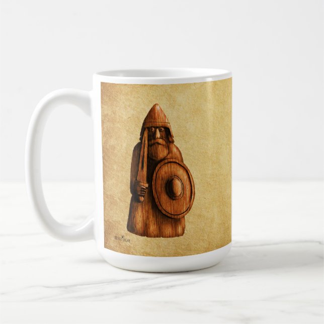 Rustikales Wiking Kaffeetasse (Links)