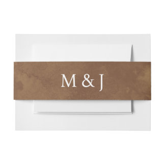 Rustikales Wildwasser Einladungsbanderole