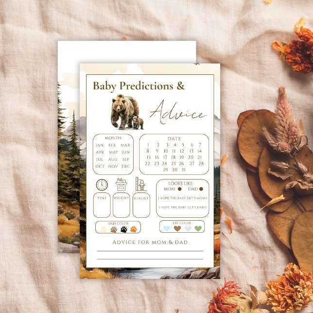 Rustikales Woodland Kindervorhersagen und Advice-D (Von Creator hochgeladen)