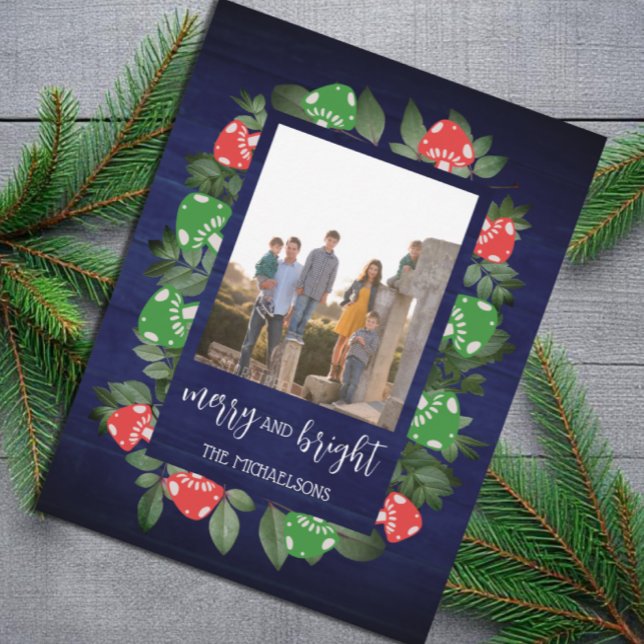 Rustikales Woodland Whimsischer Pilze Weihnachten (Von Creator hochgeladen)