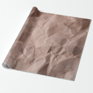 Rustikales zerbrochenes Papier Geschenkpapier