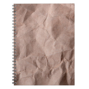 Rustikales zerbrochenes Papier Notizblock