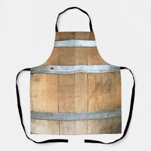 Rustikalisches Whiskeyfass Schürze