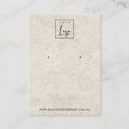 RUSTISCH AUS WEISSEM STUCKSTUD ERINNERUNGSANZEIGE VISITENKARTE