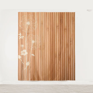 RUSTISCH HOLZ Foto HintergrundTapestry Wandteppich