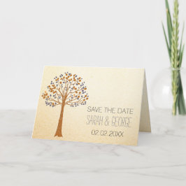 Rustische Hochzeit im Herbst Save the Date Einladu Einladung