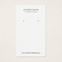 RUSTISCHE KERAMIK TERRACOTTA TEXTURE EARRING DISPL