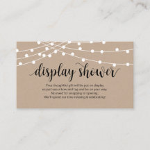 Rustische String-Leuchten, Schwarzes Skript, Displ