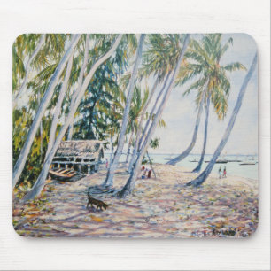 Rustling Palmen Sansibar 2002 Mousepad