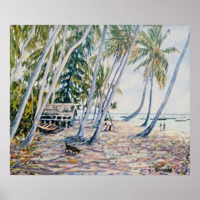 Rustling Palms Sansibar 2002 Poster (Vorne)
