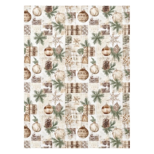 Rustmas Weihnachten Tischdecke (Vorderseite)