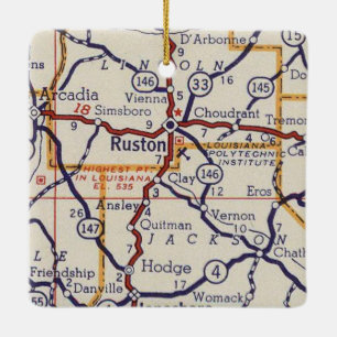 Ruston LA Keramikornament