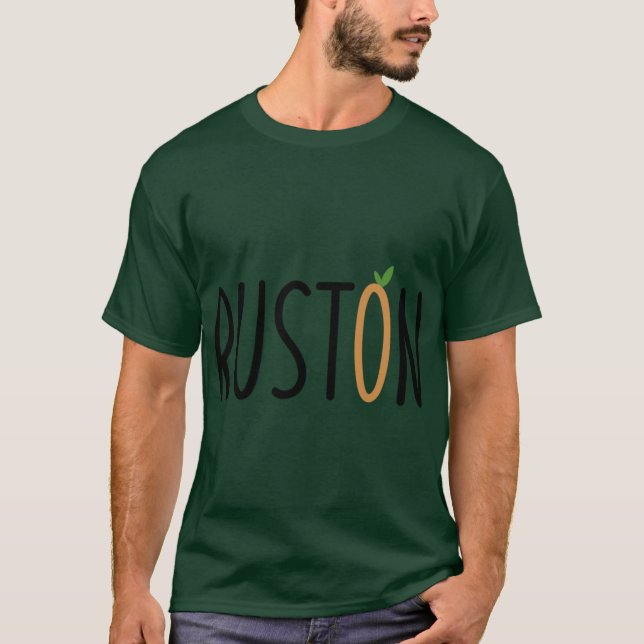 Rustpfirsich T-Shirt (Vorderseite)