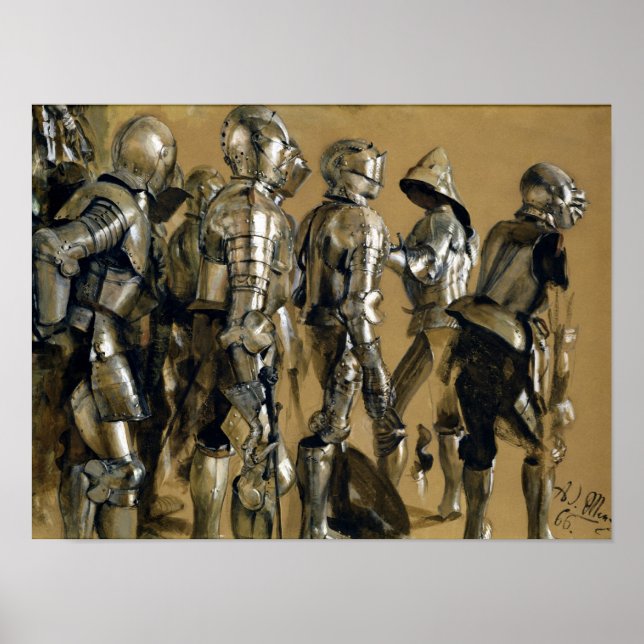 Rüstung, 1866 poster (Vorne)