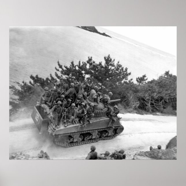 Rüstung auf Iwo Poster (Vorne)